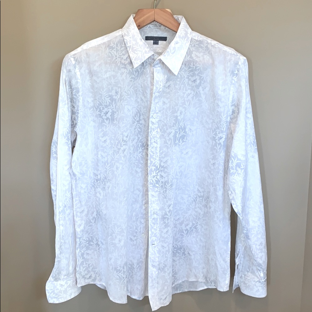 MENS Varvatos Breezy Light Cotton Button Down